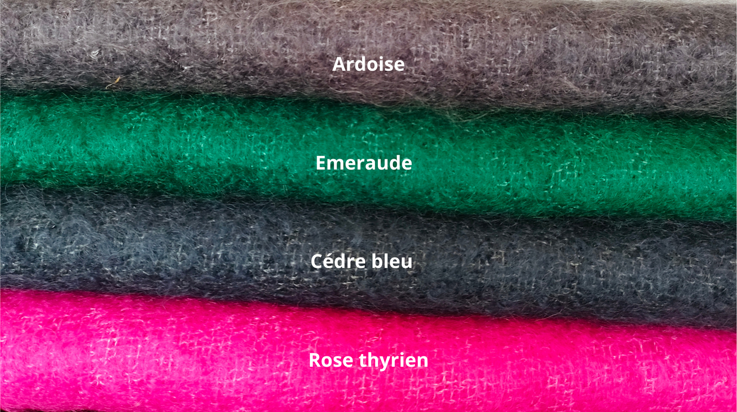 Echarpe tissée grand modèle