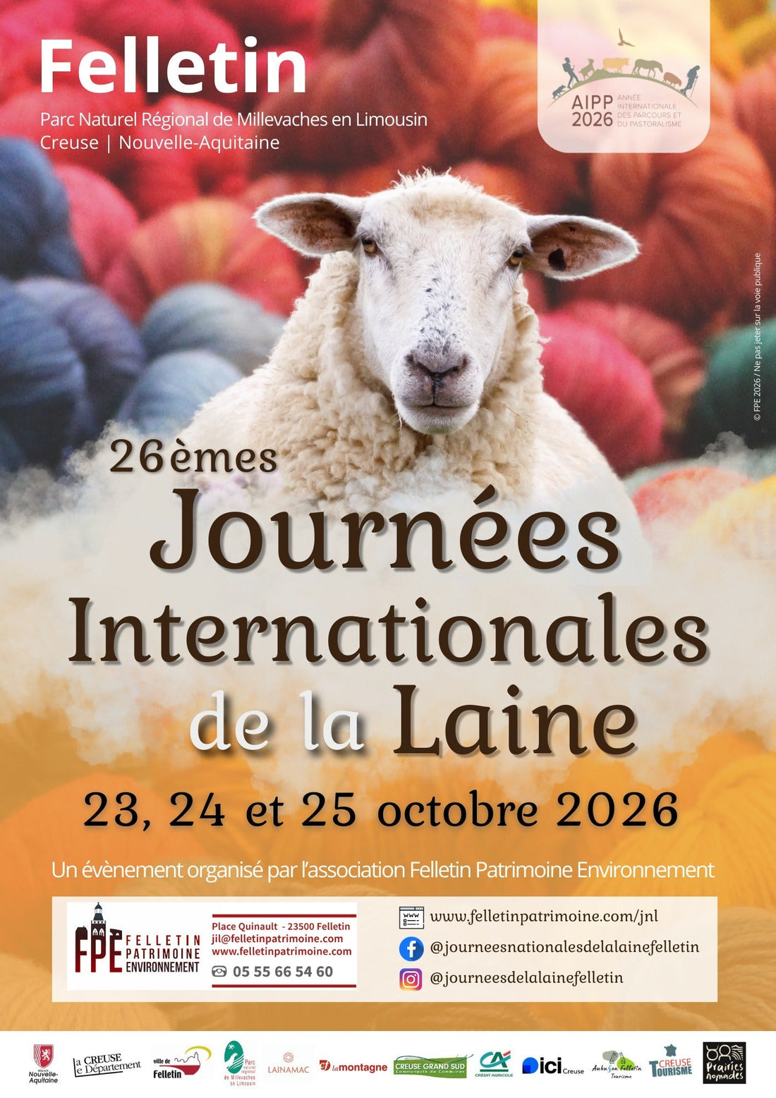 Journées Internationales de la Laine Felletin