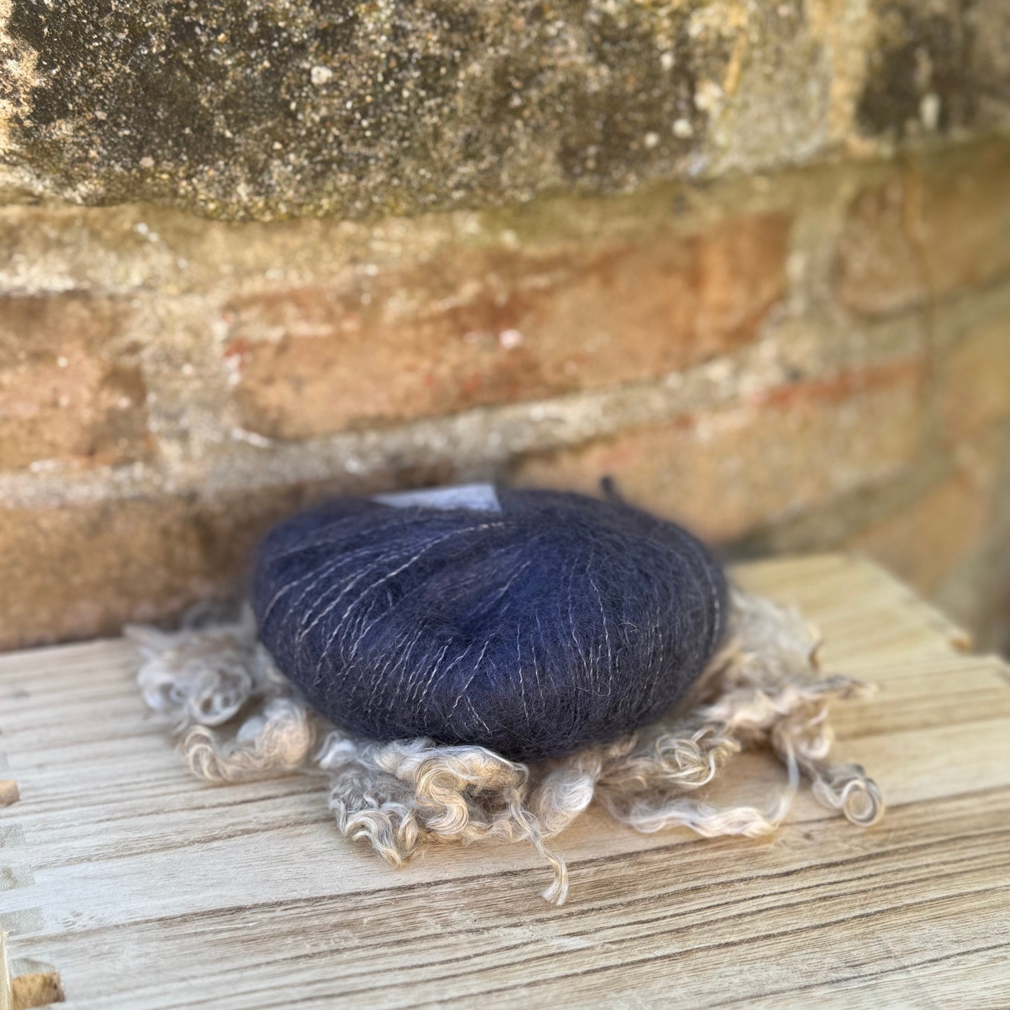 Pelotes mohair et soie Tons naturels