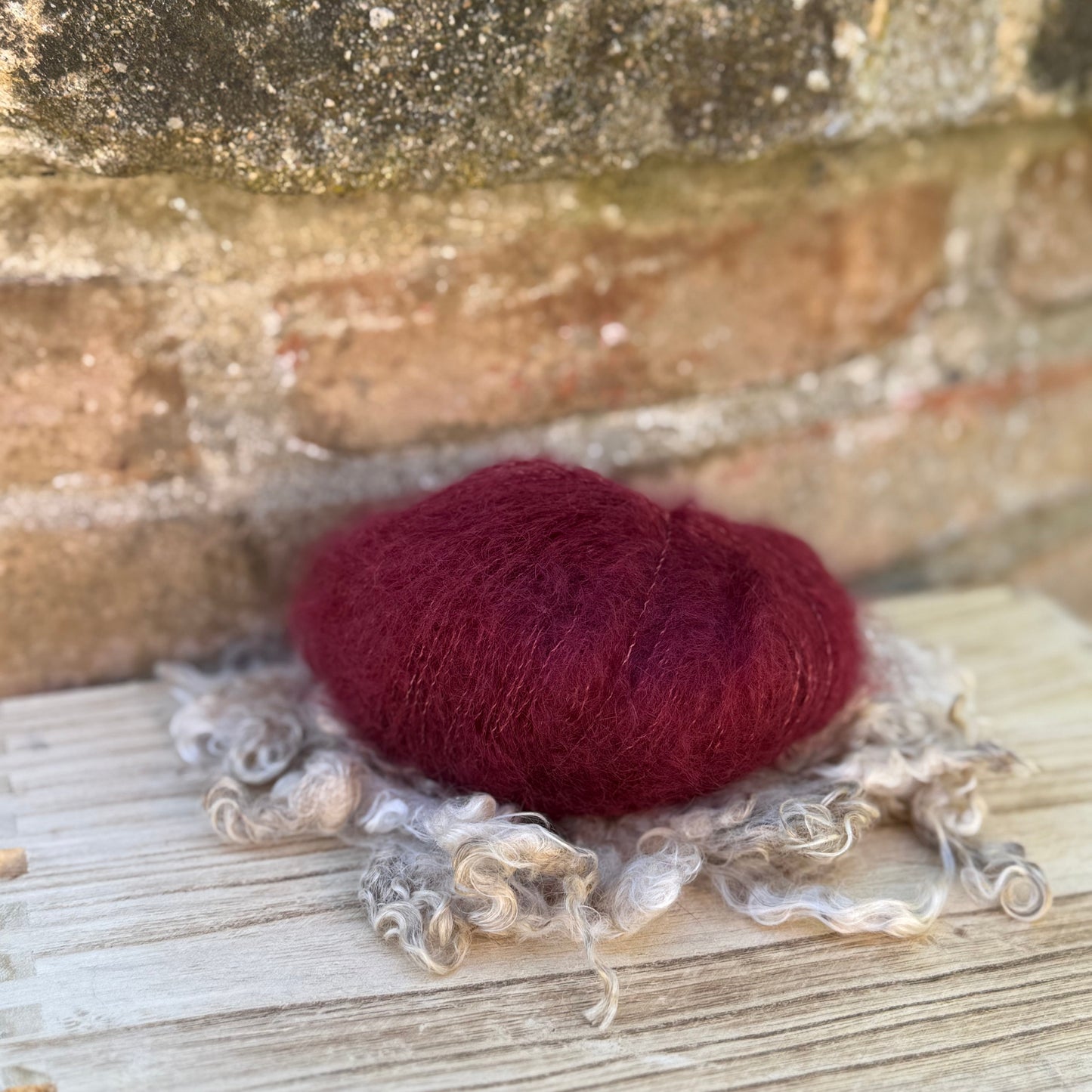 Pelotes mohair et soie Tons naturels