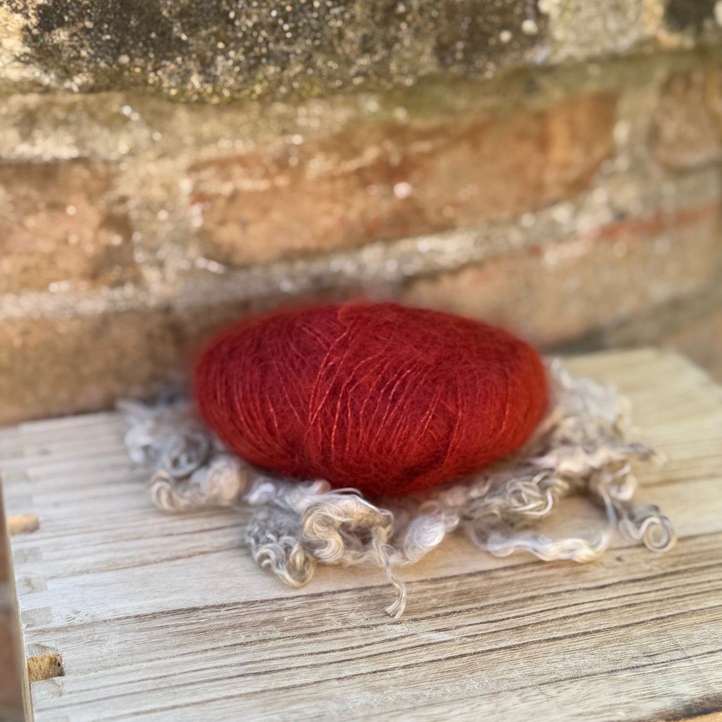 Pelotes mohair et soie Tons naturels