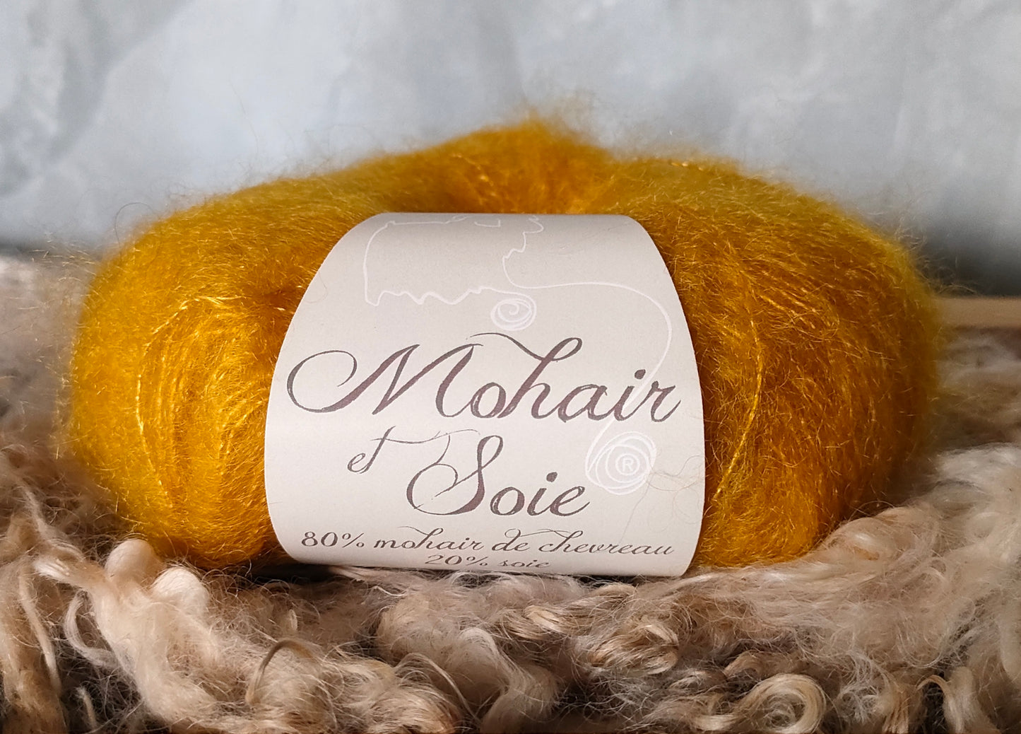 Pelote mohair et soie