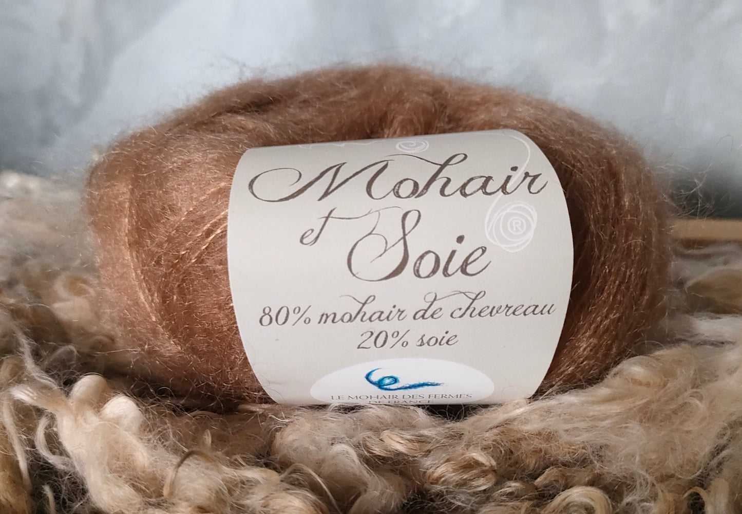 Pelote mohair et soie