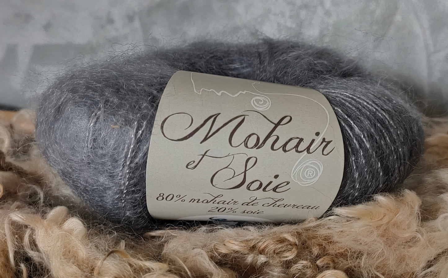 Pelote mohair et soie