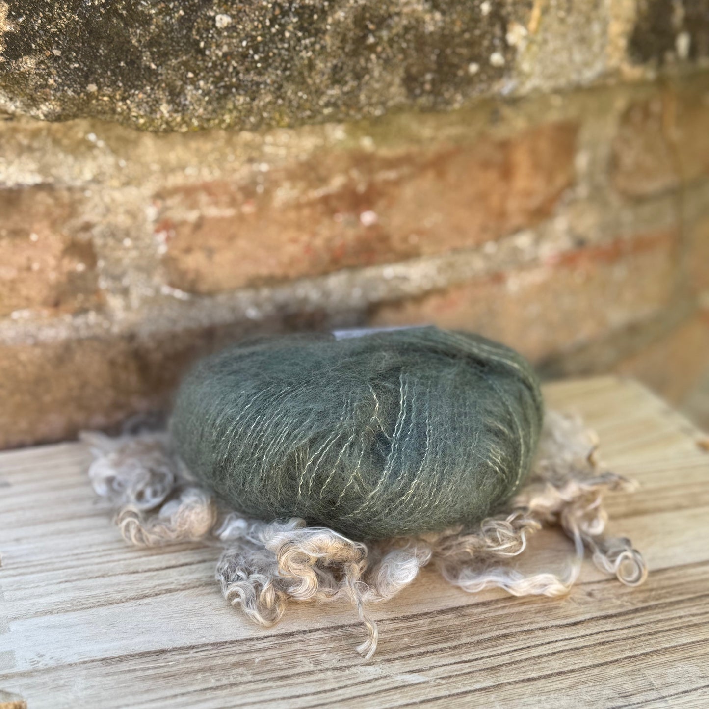 Pelotes mohair et soie Tons naturels