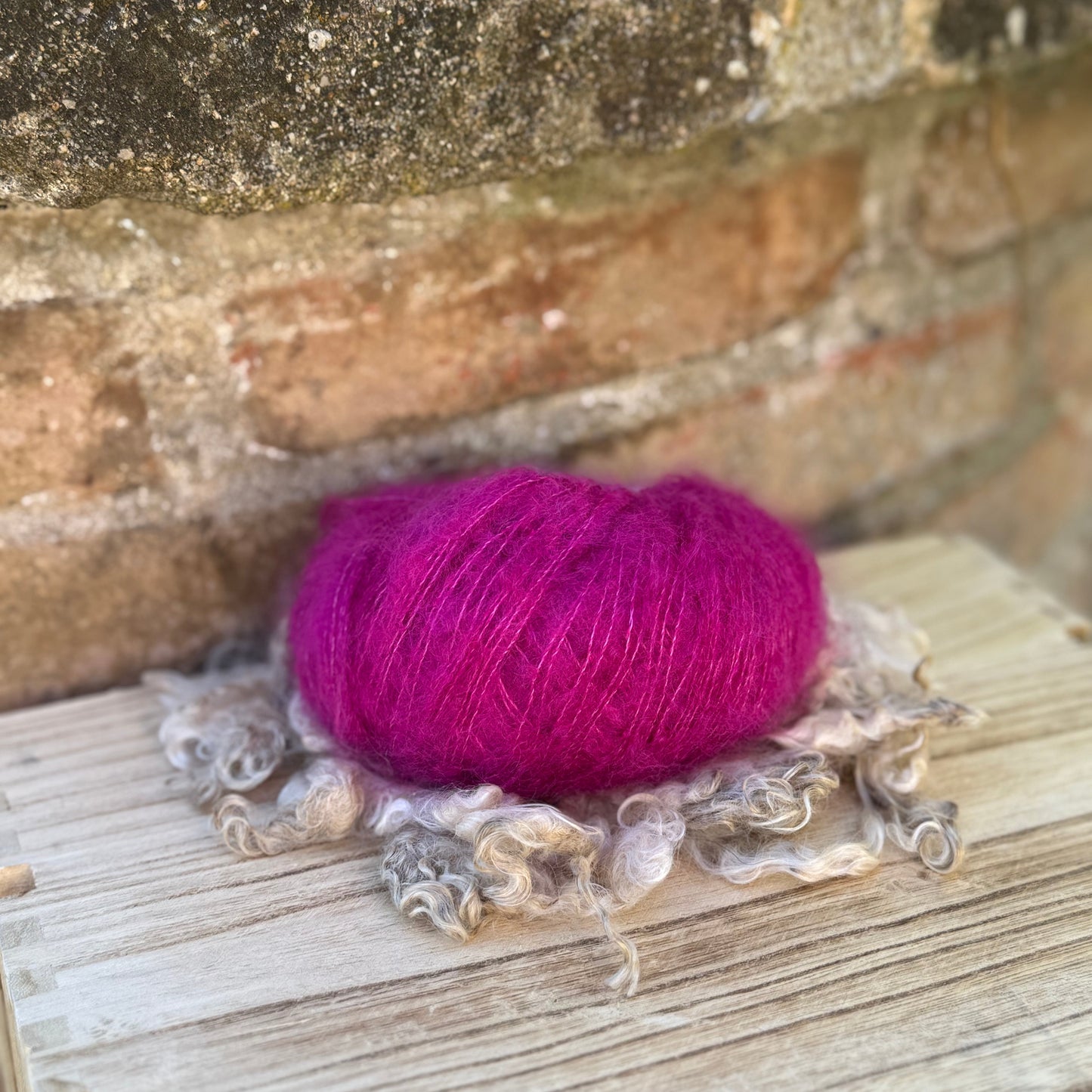 Pelotes mohair et soie Couleurs Intenses