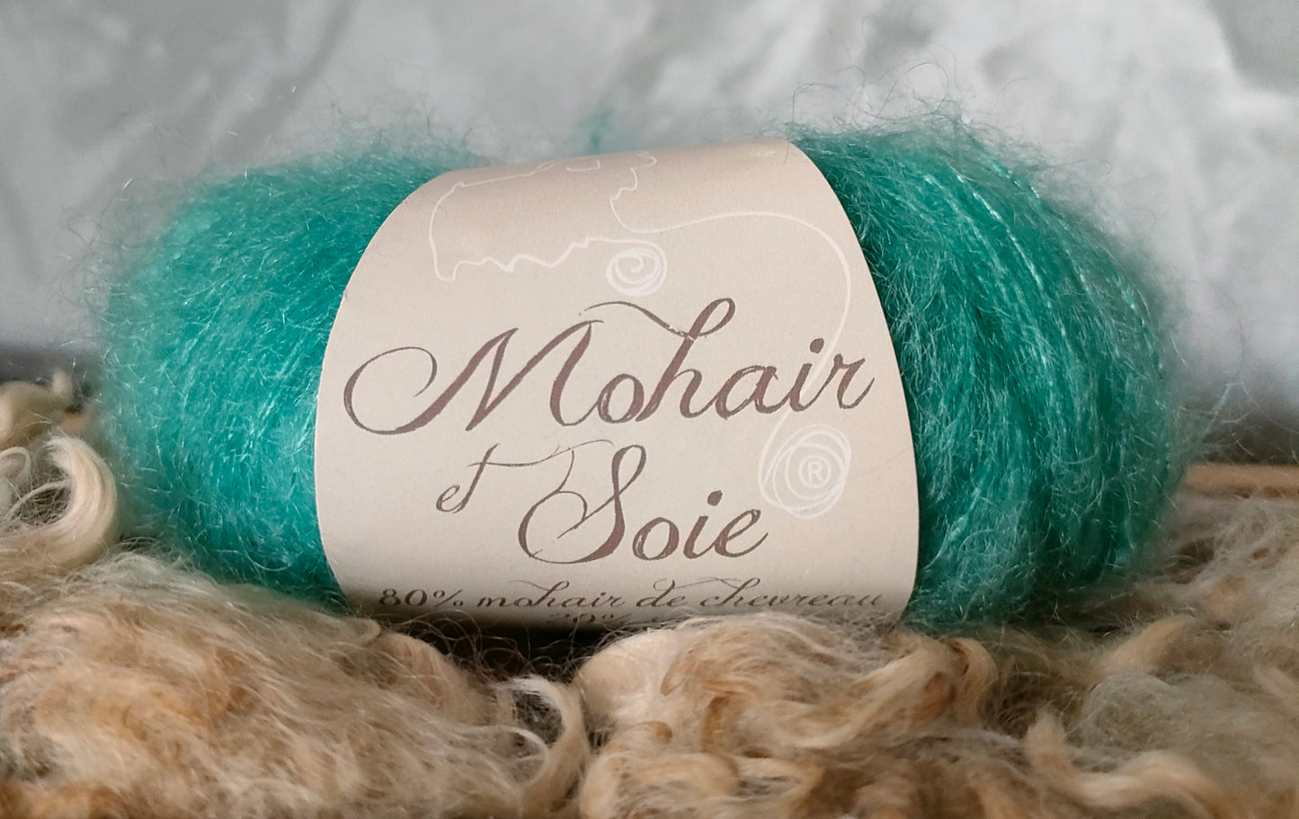 Pelote mohair et soie