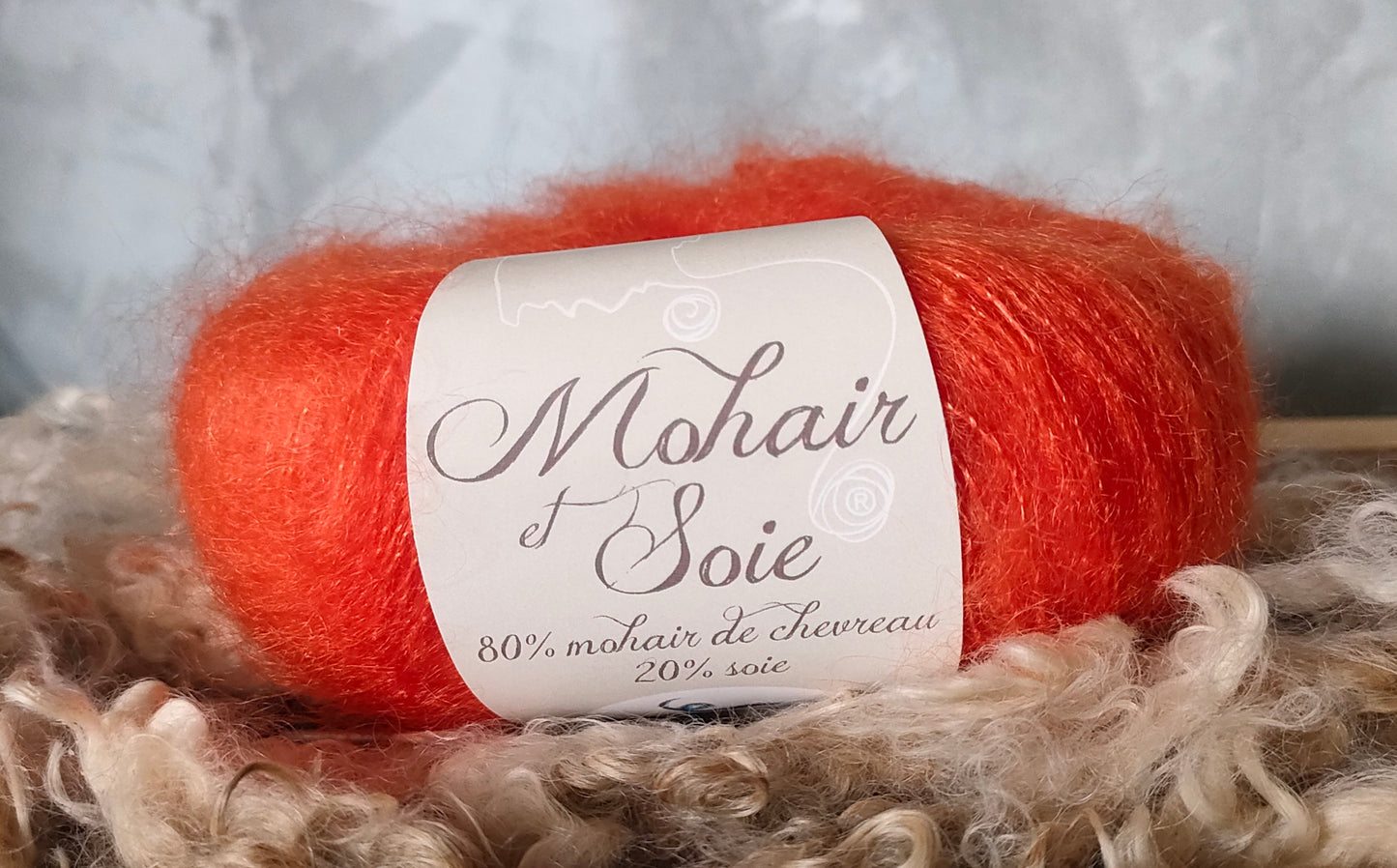 Pelote mohair et soie