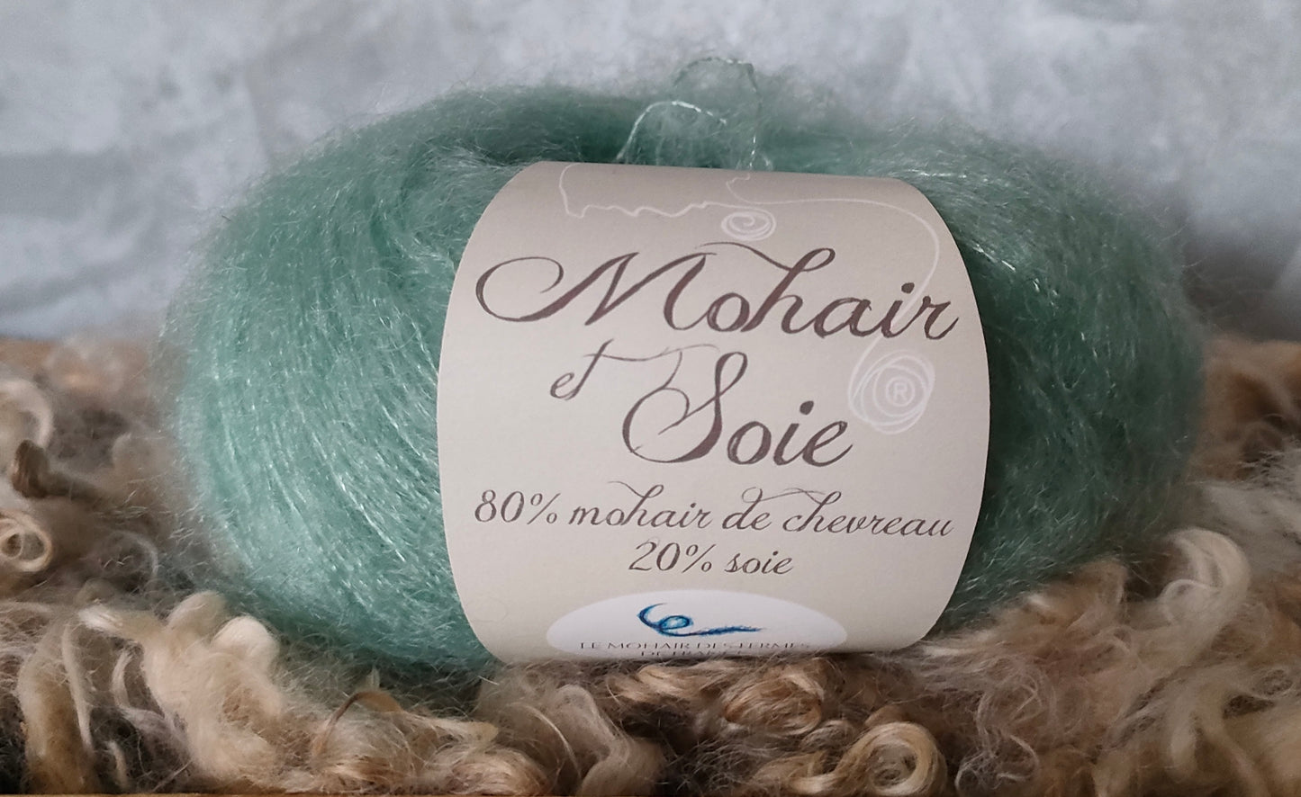 Pelote mohair et soie