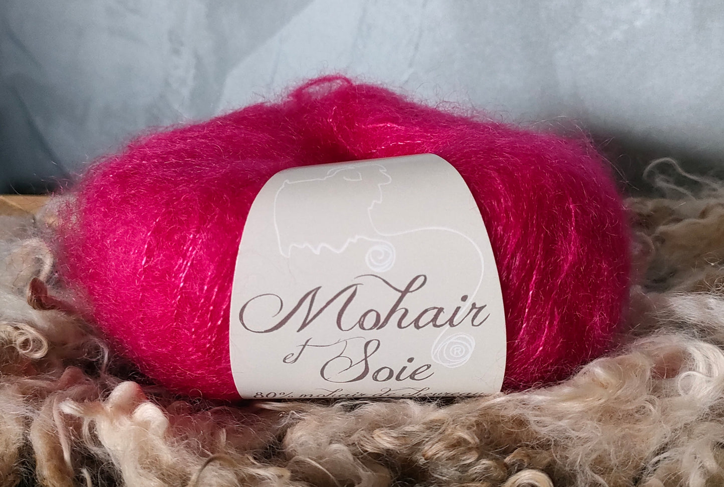 Pelote mohair et soie