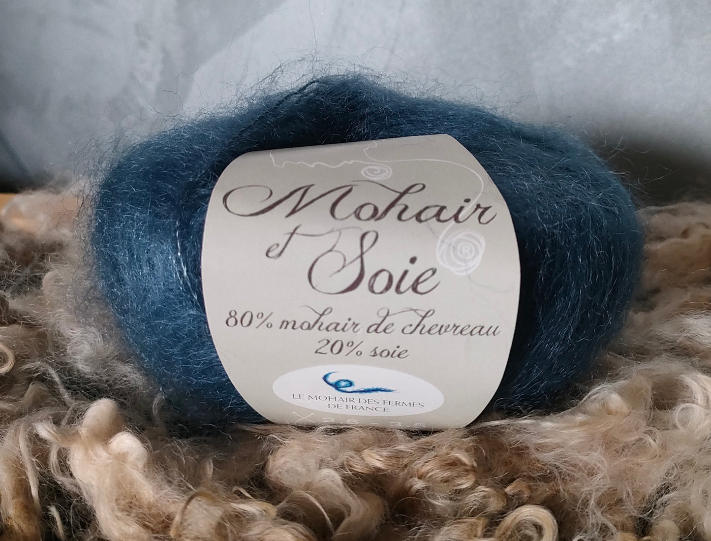 Pelote mohair et soie